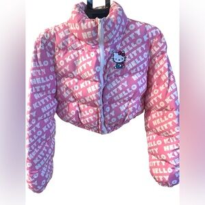 Hello Kitty x SHEIN Exclusive Collab Puffer Jacket